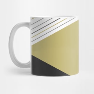 Shapes decor 5 opposite. gold. minimal. collage. homedecor. Mug